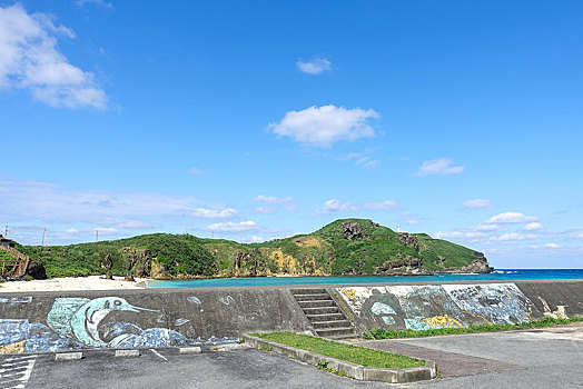 风景,岛屿,冲绳,日本