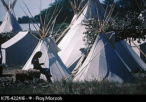 国家,土著,美国人,圆锥形帐篷,蒙大拿,美国