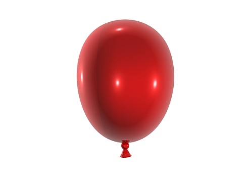 气球,红色