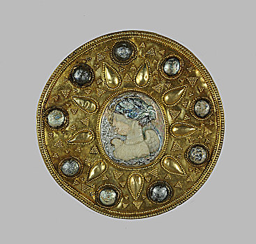 奖章,4世纪,艺术家,古老,饰品