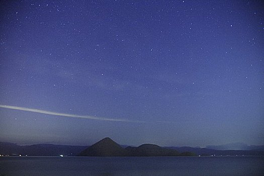 湖,星空,国家公园