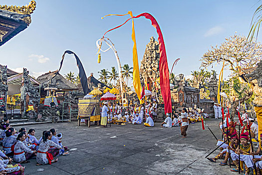 传统,巴厘岛,乌布,印度尼西亚
