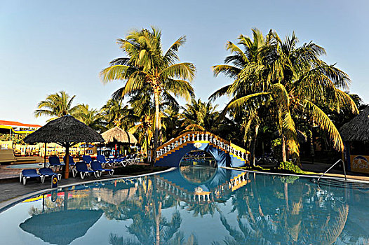 游泳池,特立尼达,酒店,古巴,大安的列斯群岛,加勒比海,中美洲,北美