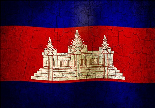 低劣,柬埔寨,旗帜
