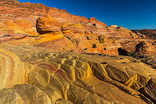层次,砂岩,高处,弗米利恩崖,荒野,亚利桑那,美国
