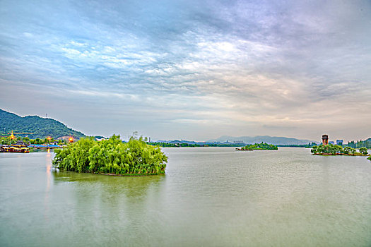 萧山区湘湖自然风光