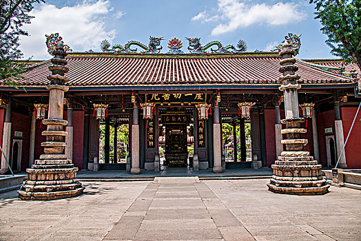 广东潮州古城开元寺石经幢