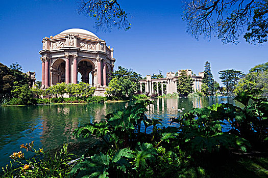 艺术宫,公园,旧金山,加利福尼亚,美国,北美