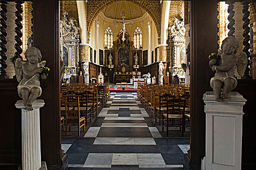教堂,室内,世界遗产,比利时,欧洲