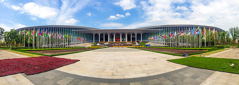 上海国家会展中心全景