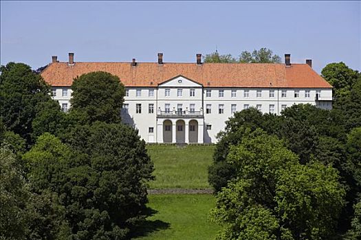 城堡,宫殿,北莱茵威斯特伐利亚,德国,欧洲