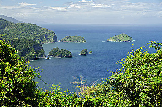特立尼达,海岸,岛屿
