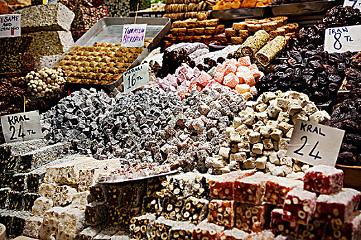 市场,水果,伊斯坦布尔,土耳其