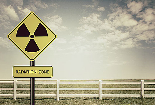 辐射,警告,象征
