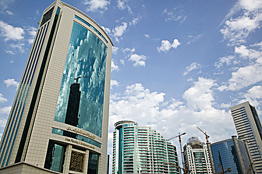 卡塔尔,广告,多哈,西部,城市规划,权威,建筑
