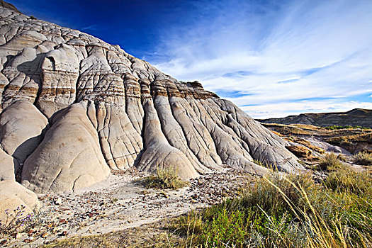 怪岩柱,岩石构造,荒地,德兰赫勒,艾伯塔省,加拿大