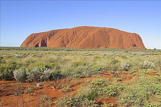 艾尔斯巨石,乌卢鲁卡塔曲塔国家公园,澳大利亚