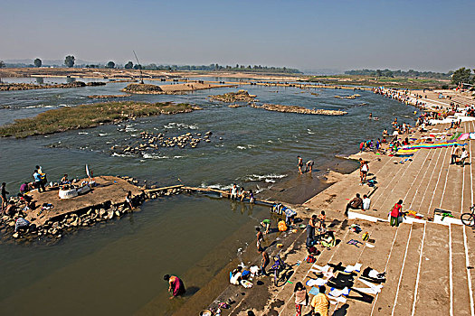 印度,中央邦,河