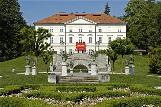 城堡,国际,形象艺术,中心,卢布尔雅那,斯洛文尼亚