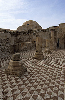 利比亚,靠近,的黎波里,别墅,罗马,二世纪,镶嵌图案