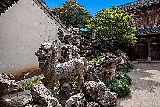 扬州观音山观音禅寺神兽