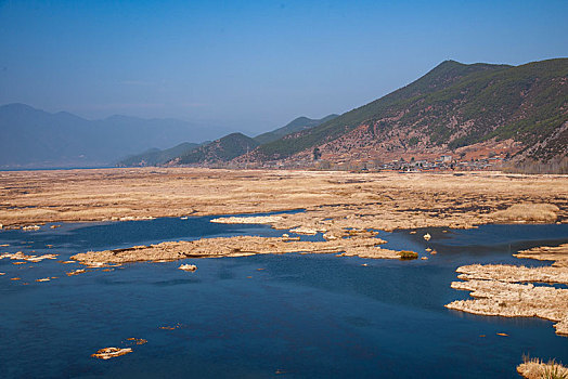 四川省凉山州泸沽湖草海