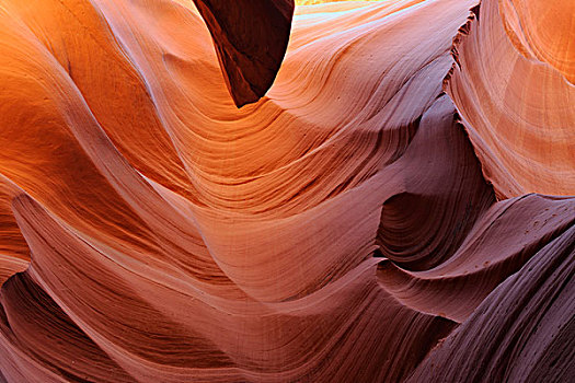 岩石构造,彩色,质地,羚羊,投币孔,峡谷,亚利桑那,美国