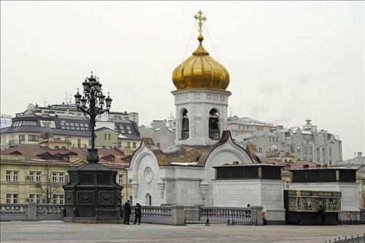 小教堂,领土,大教堂,耶稣,莫斯科,俄罗斯