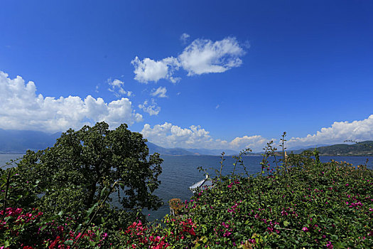 大理,洱海,南诏风情岛