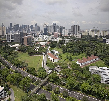 新加坡,中央商务区,城市天际线