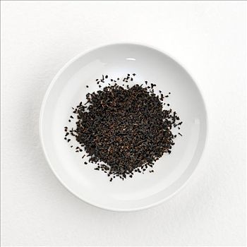 红茶,干燥,盘子