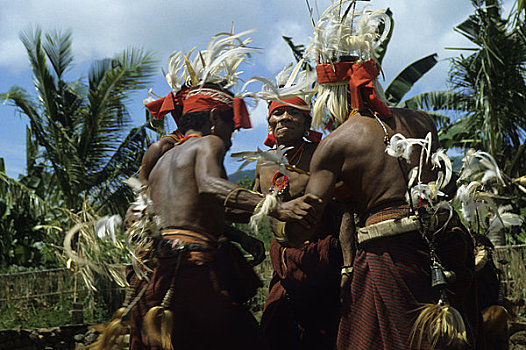 印度尼西亚,岛屿,男人,传统服饰,表演,跳舞