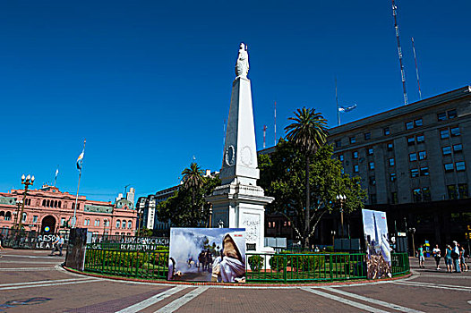 粉色,房子,总统,布宜诺斯艾利斯,阿根廷,南美