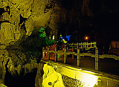 洞穴,桂林,中国