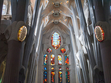 西班牙巴塞罗那圣家族大教堂