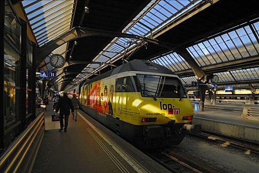 苏黎世,中央车站,2000年,瑞士,欧洲