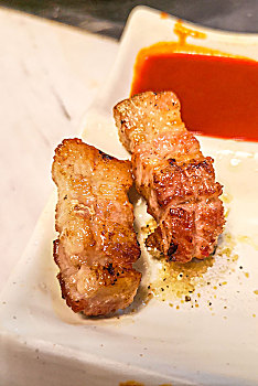 美食配图,韩式碳火烤肉