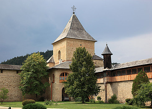 寺院,教堂,摩尔达维亚,世界遗产,罗马尼亚,欧洲