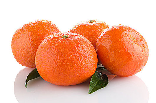新鲜,橙色,柑桔