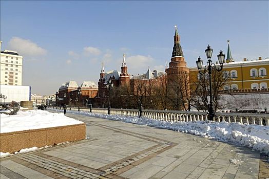 克里姆林宫,马涅什纳亚广场,莫斯科,俄罗斯