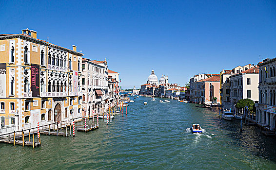 大运河,威尼斯,意大利,欧洲