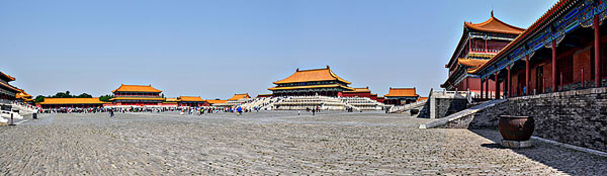 北京故宫太和广场