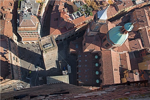 博洛尼亚,俯视,教堂