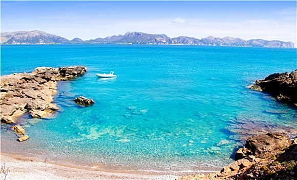 马略卡岛,维多利亚,青绿色,海滩