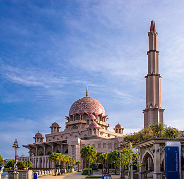 马来西亚,粉红,清真寺