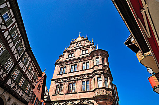 老市政厅,黑森林,巴登符腾堡,德国,欧洲