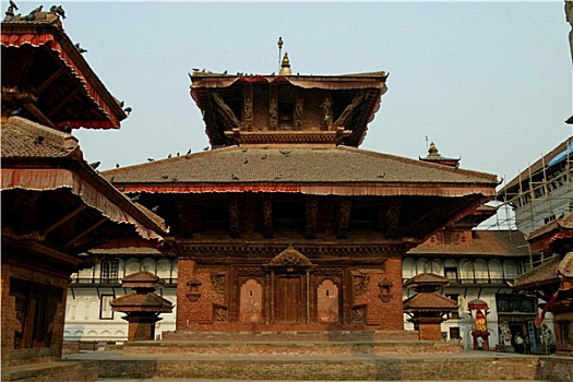 杜巴广场,加德满都,尼泊尔