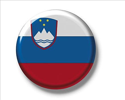 扣,旗帜,斯洛文尼亚