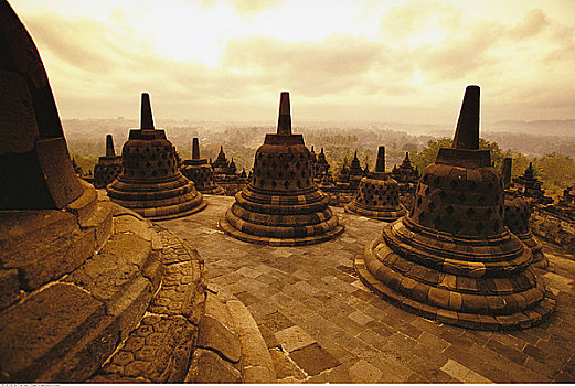 婆罗浮屠,爪哇,印度尼西亚