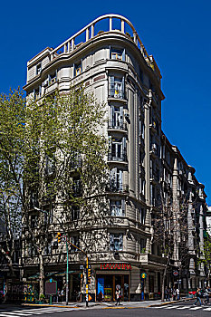 建筑,角,布宜诺斯艾利斯,阿根廷